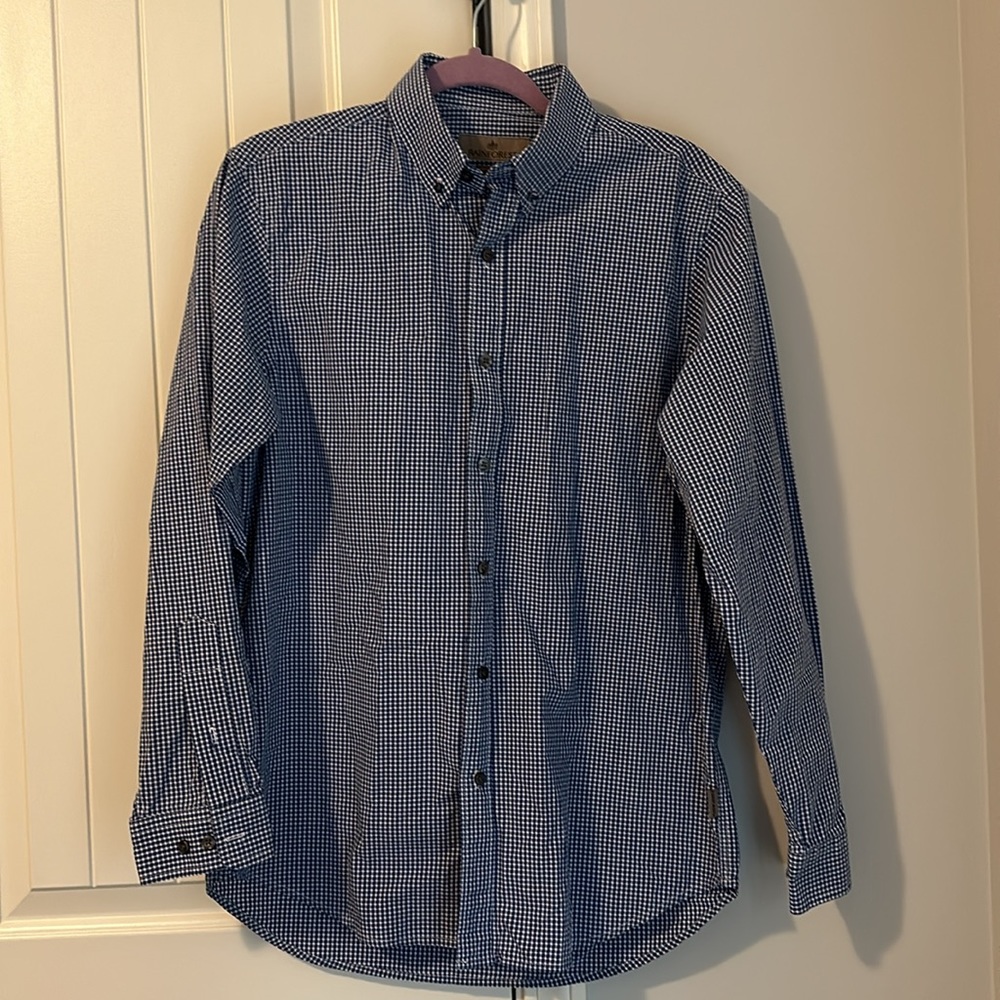 Rainforest men's button down checkered